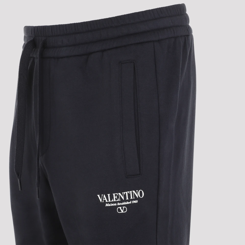 Valentino Blauwe Broek Stijlvol Blue Heren