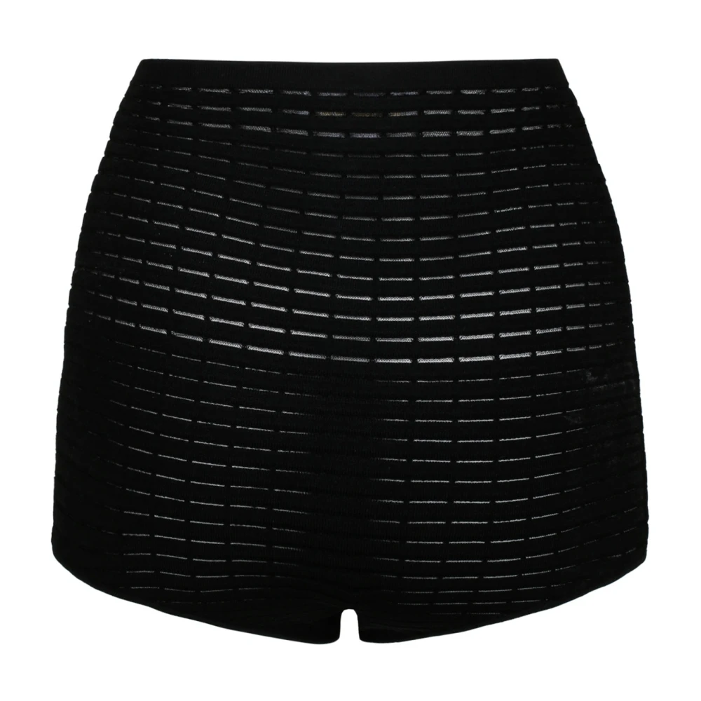 Genny Zwarte Shorts voor Vrouwen Black Dames