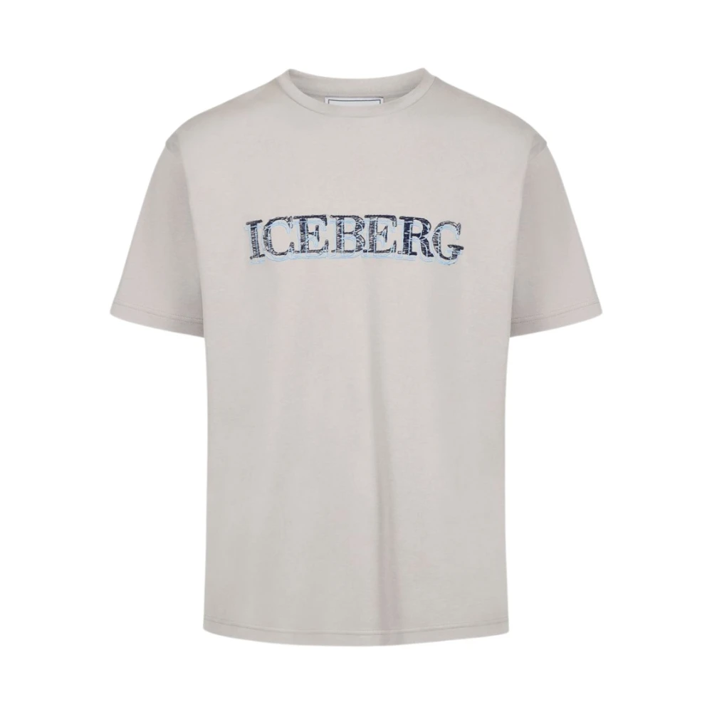 Iceberg - Tops > T-Shirts - Gray - Iceberg - Modalova