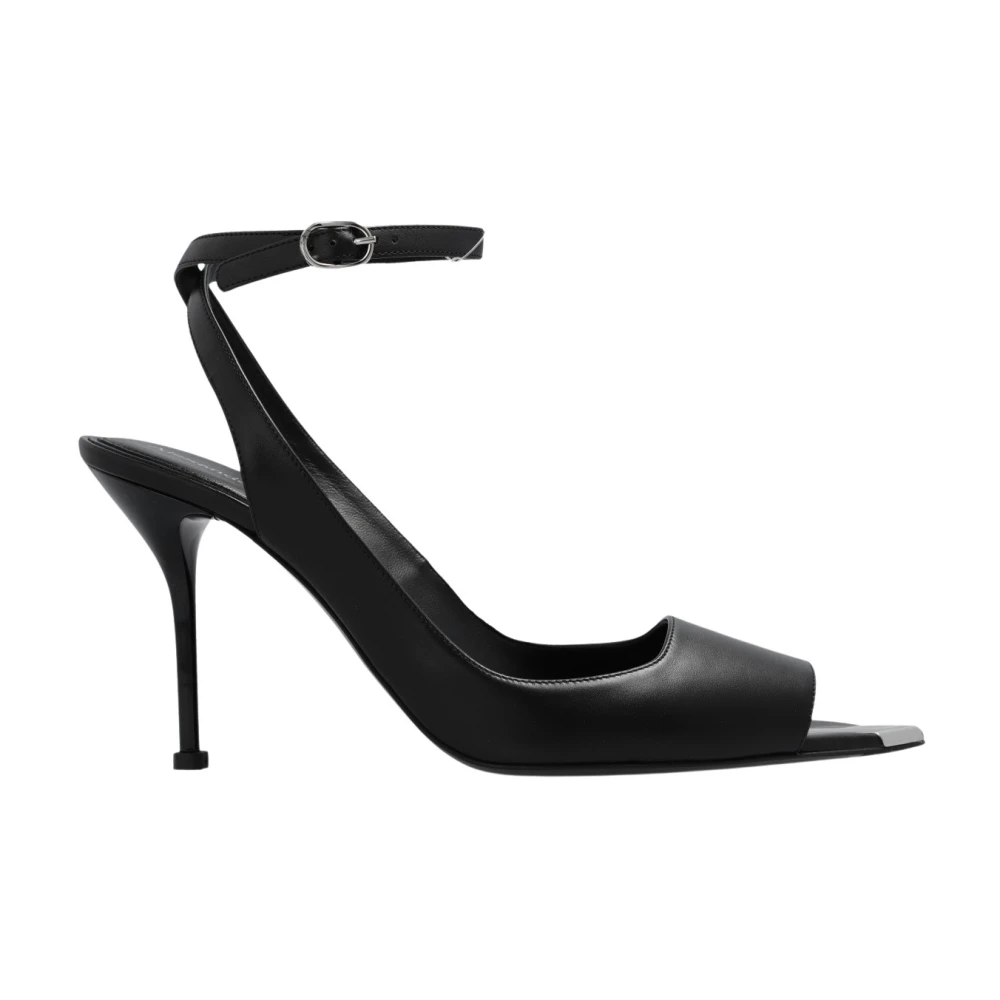 Alexander mcqueen Punk geïnspireerde sandalen met hak Black Dames