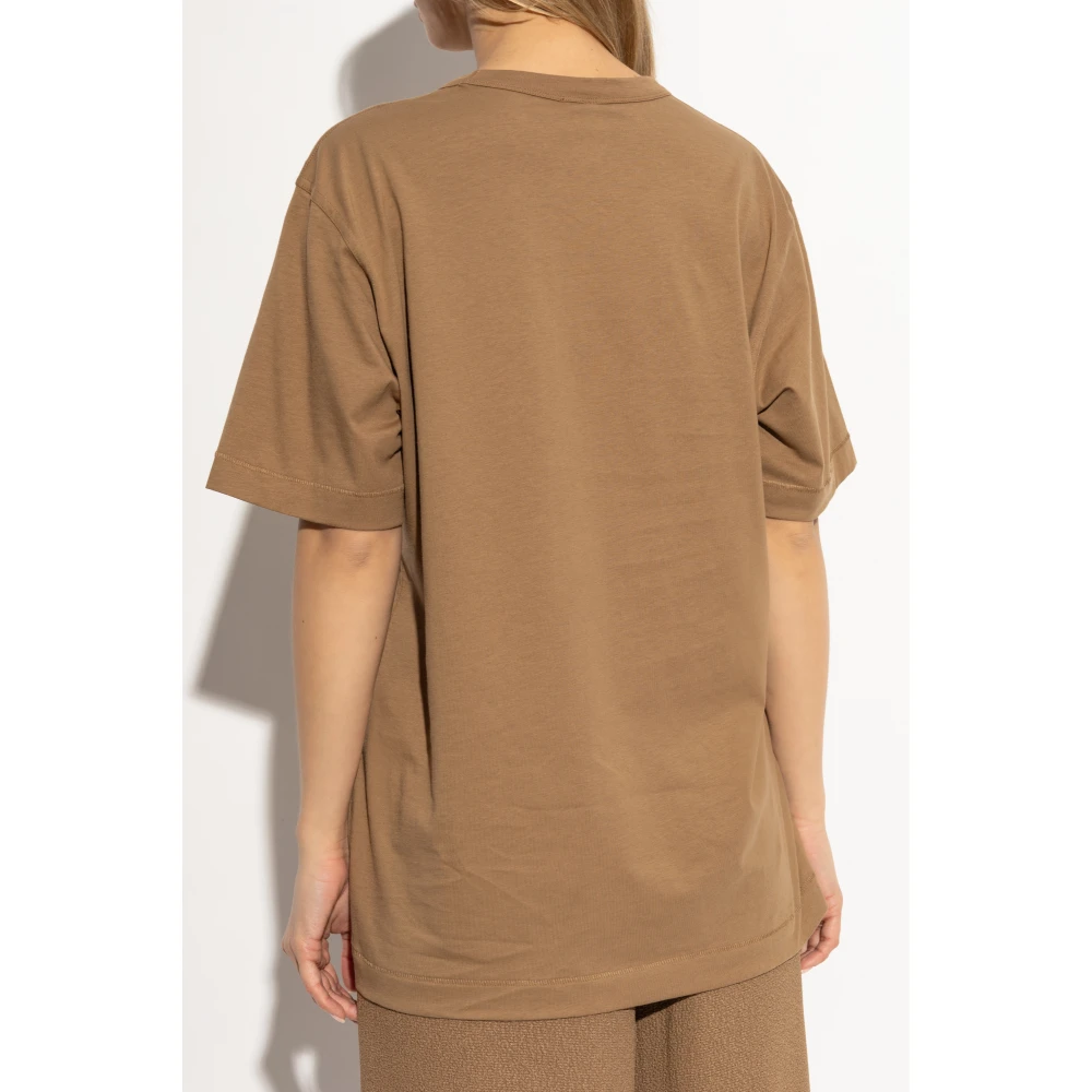By Malene Birger T-shirt Fayeh By Herenne Birger Brown Dames