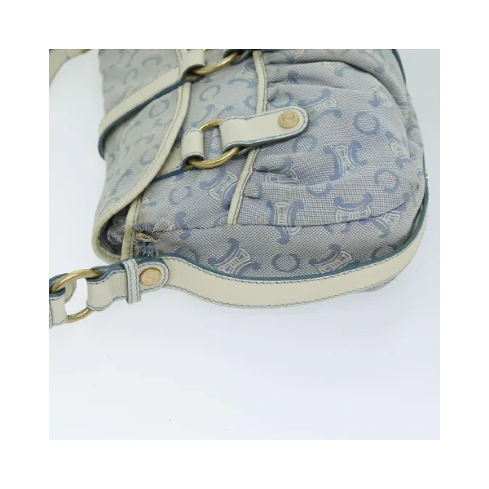 Celine Vintage Pre-owned Canvas celine-bags Blue Dames