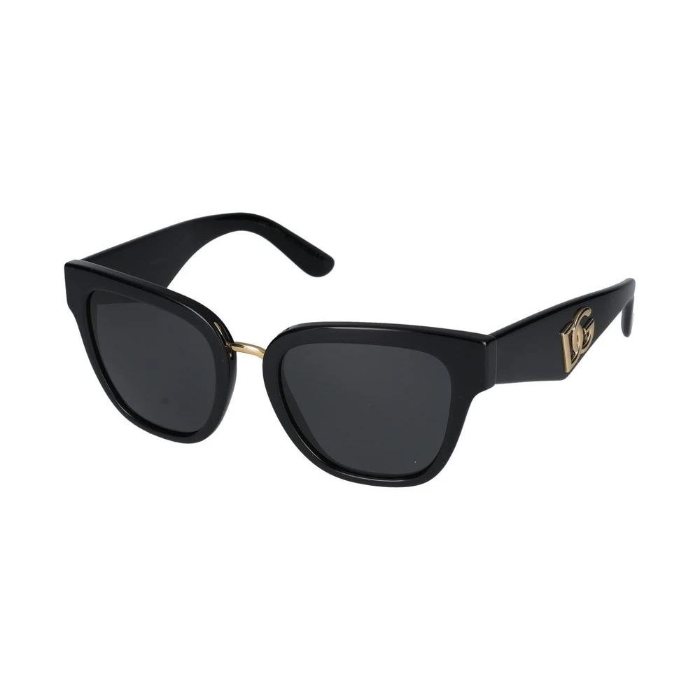 Dolce & Gabbana Elegant Dg Crossed Sunglasses - Unisex - Sunglasses - Black - 51 Mm - Accessories - Image 4