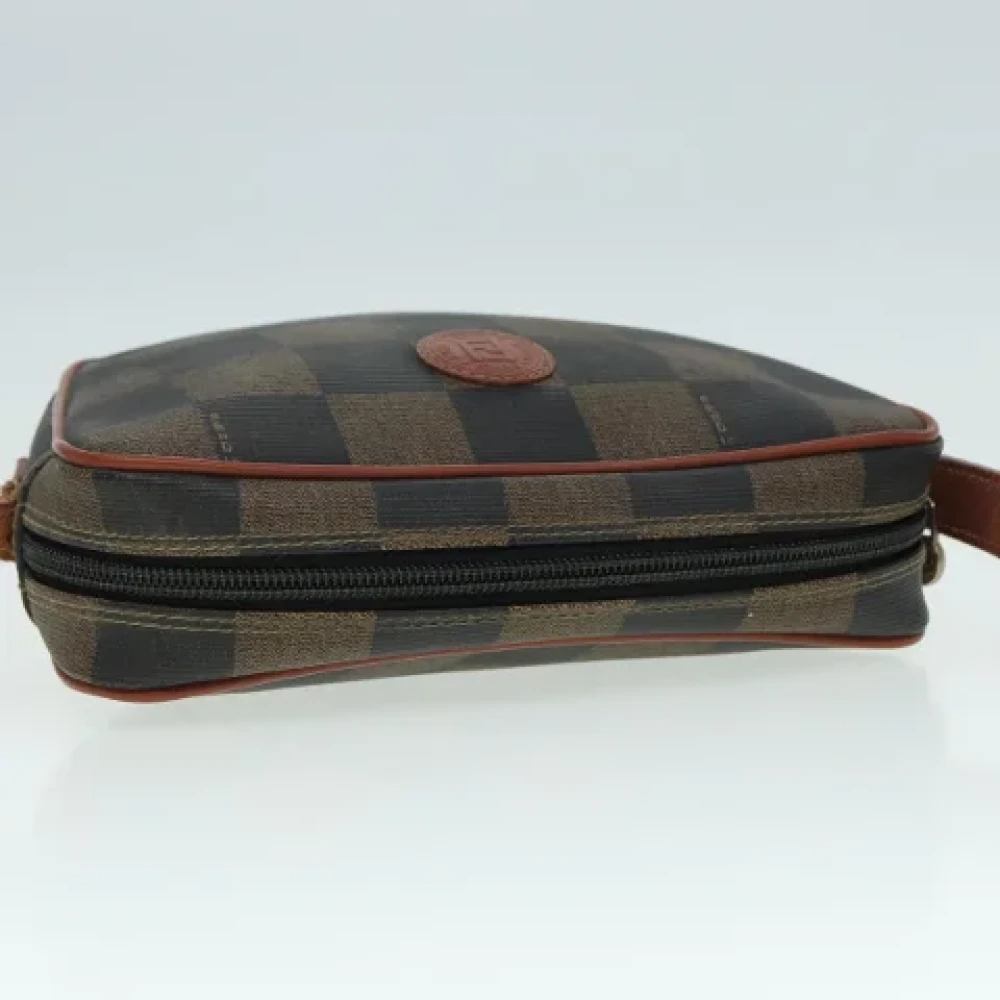 Fendi Vintage Pre-owned Canvas fendi-bags Brown Dames