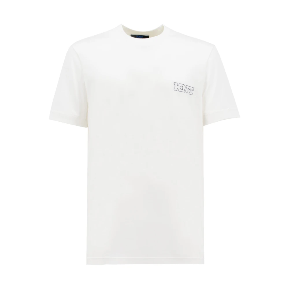 Kiton - Tops > T-Shirts - White - Kiton - Modalova