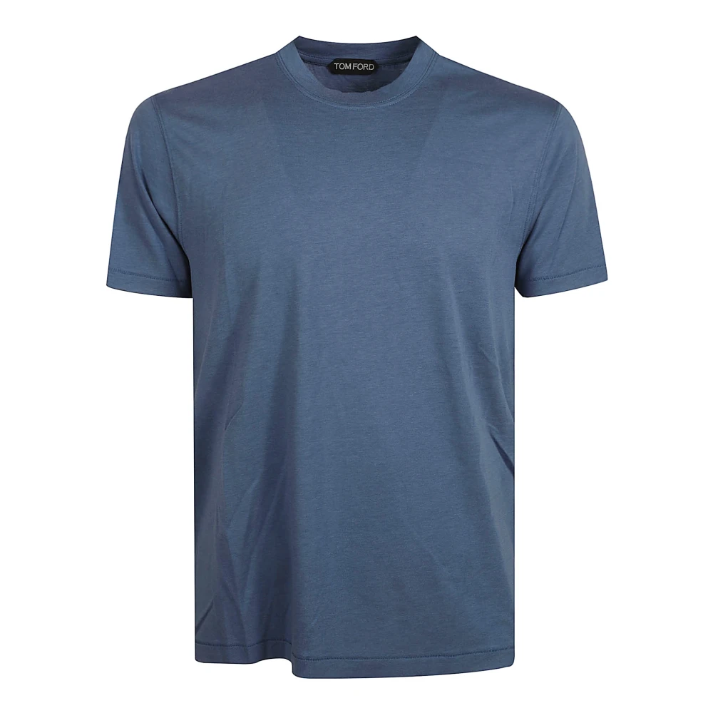 Tom Ford - Tops > T-Shirts - Blue - Tom Ford - Modalova