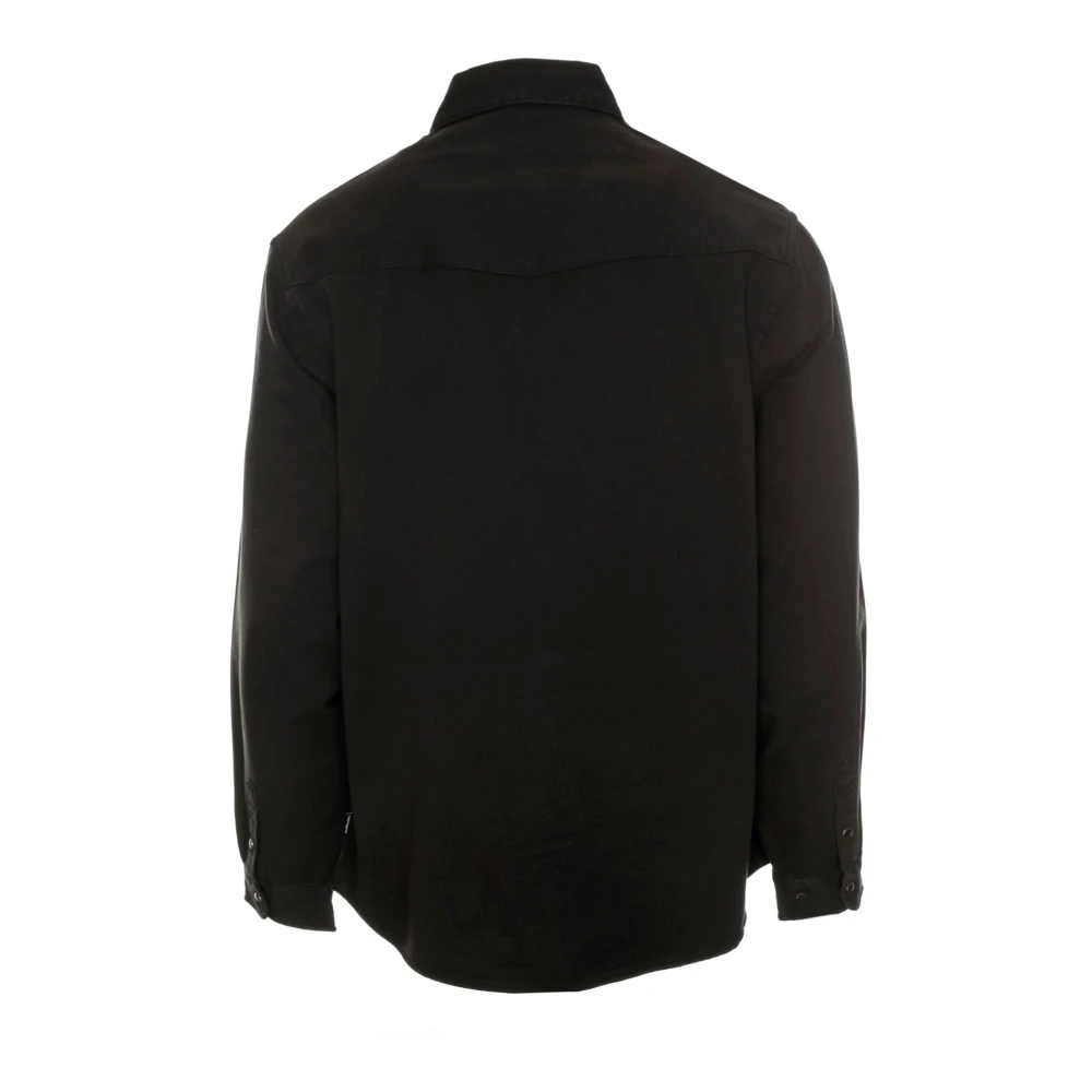 Carhartt WIP Santa Fe Twill Overhemd Black Heren