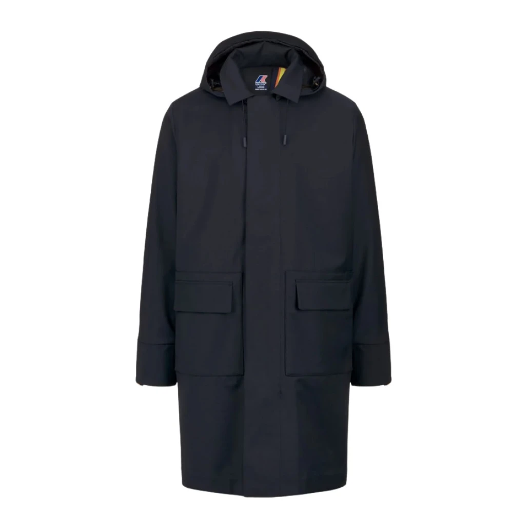 K-way Tech Wolmix Jas Blauw Blue Heren