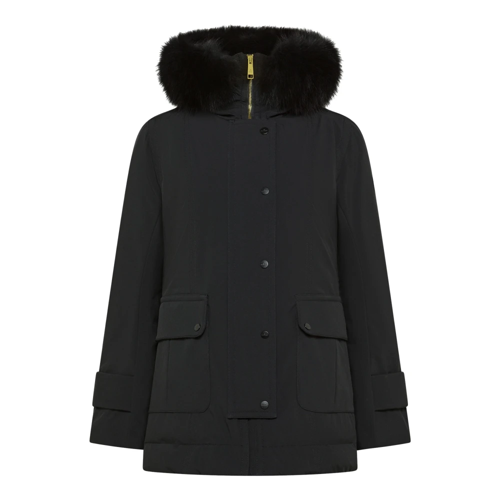 Peuterey Donna Nero Cappotti, S, New,