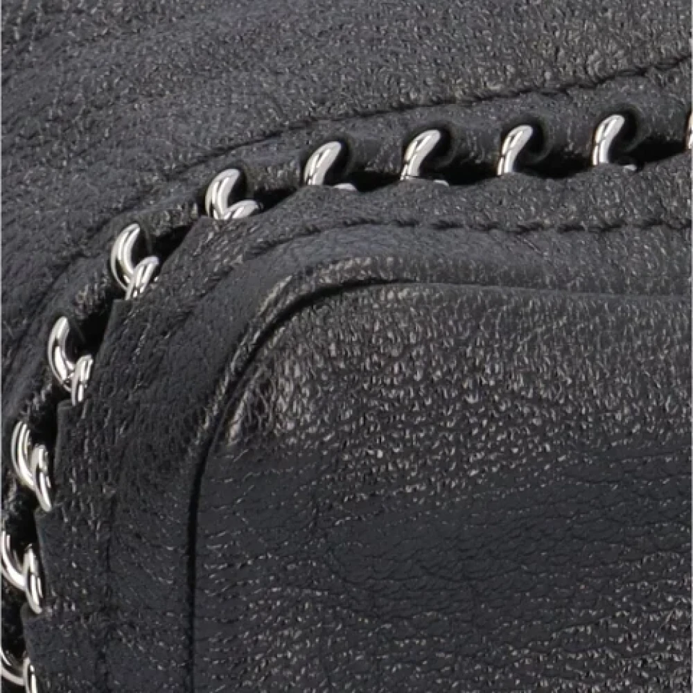 Chanel Vintage Pre-owned Leather handbags Black Dames