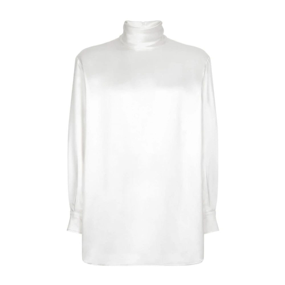 Dolce & Gabbana Witte T-shirts en Polos White Dames