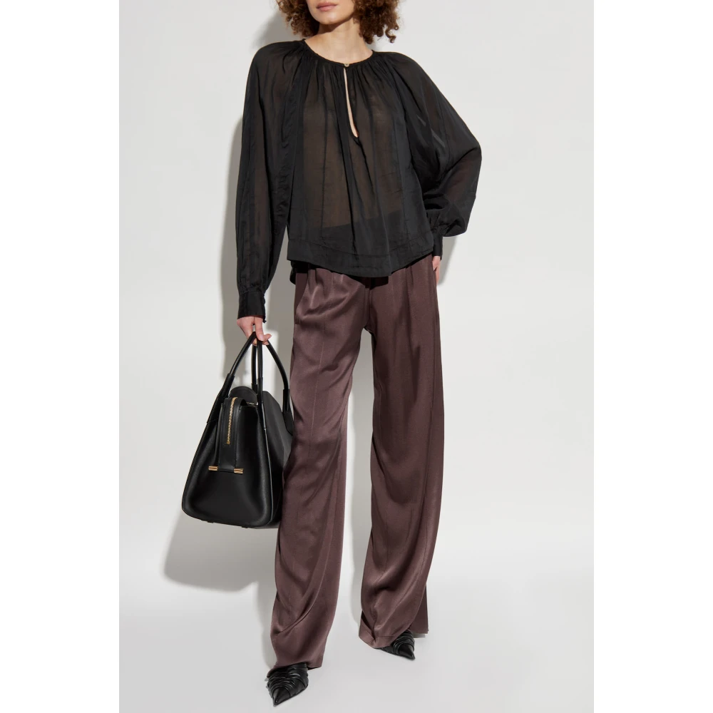Forte Loszittende top Black Dames