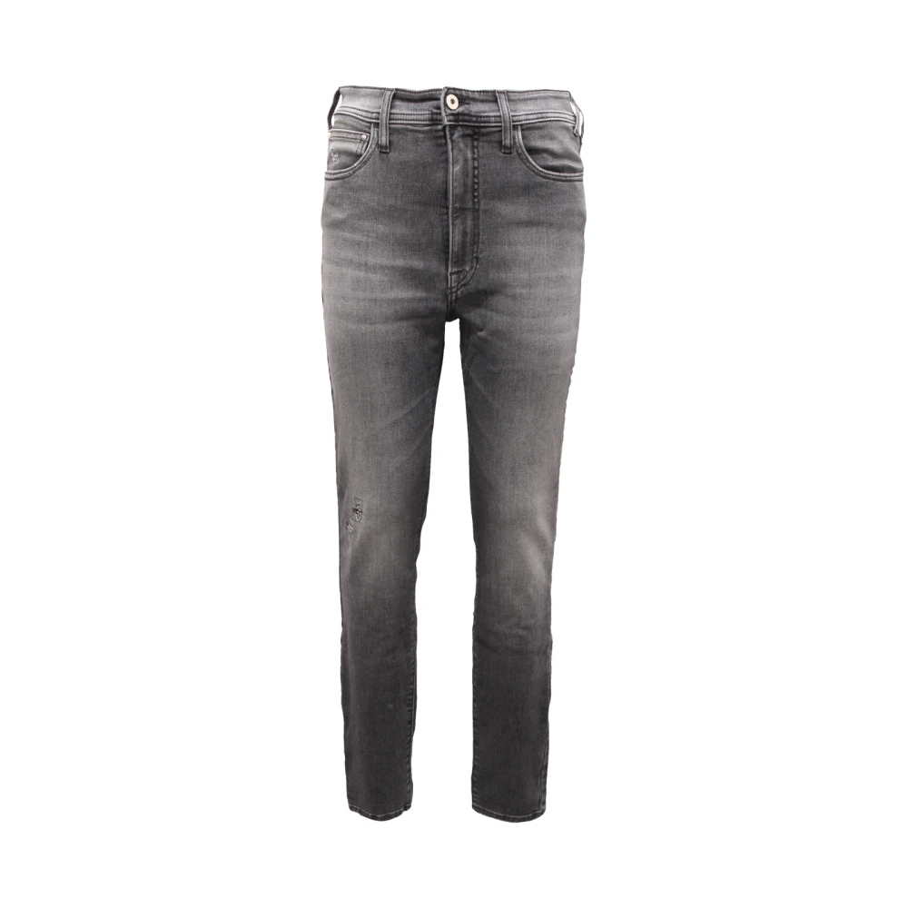 Cycle Women's Gray Slim Fit Jeans, W26, High Waist Skinny Jeans