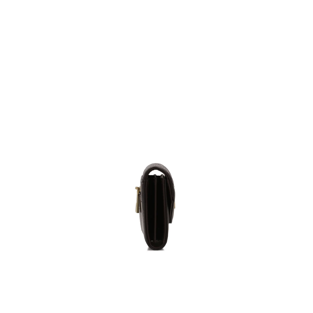 Kazar Kleine portemonnee met groot monogram Brown Dames