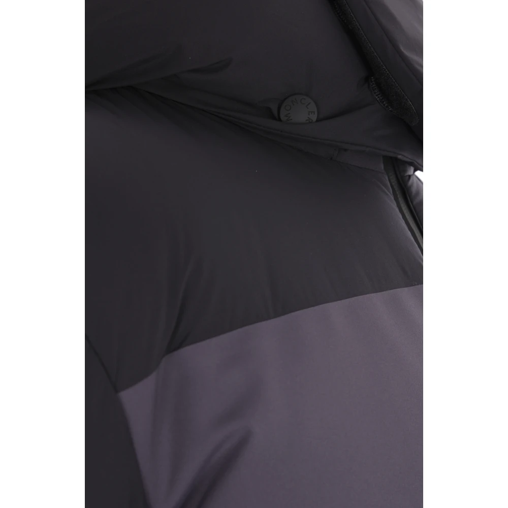 Moncler Zwarte Grenoble Jassen met Logo Black Heren