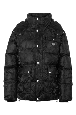 Shiny Nylon Puffer Jacket