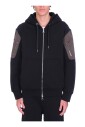 sweatshirt-en-coton-noir-avec-capuche-a-cordon