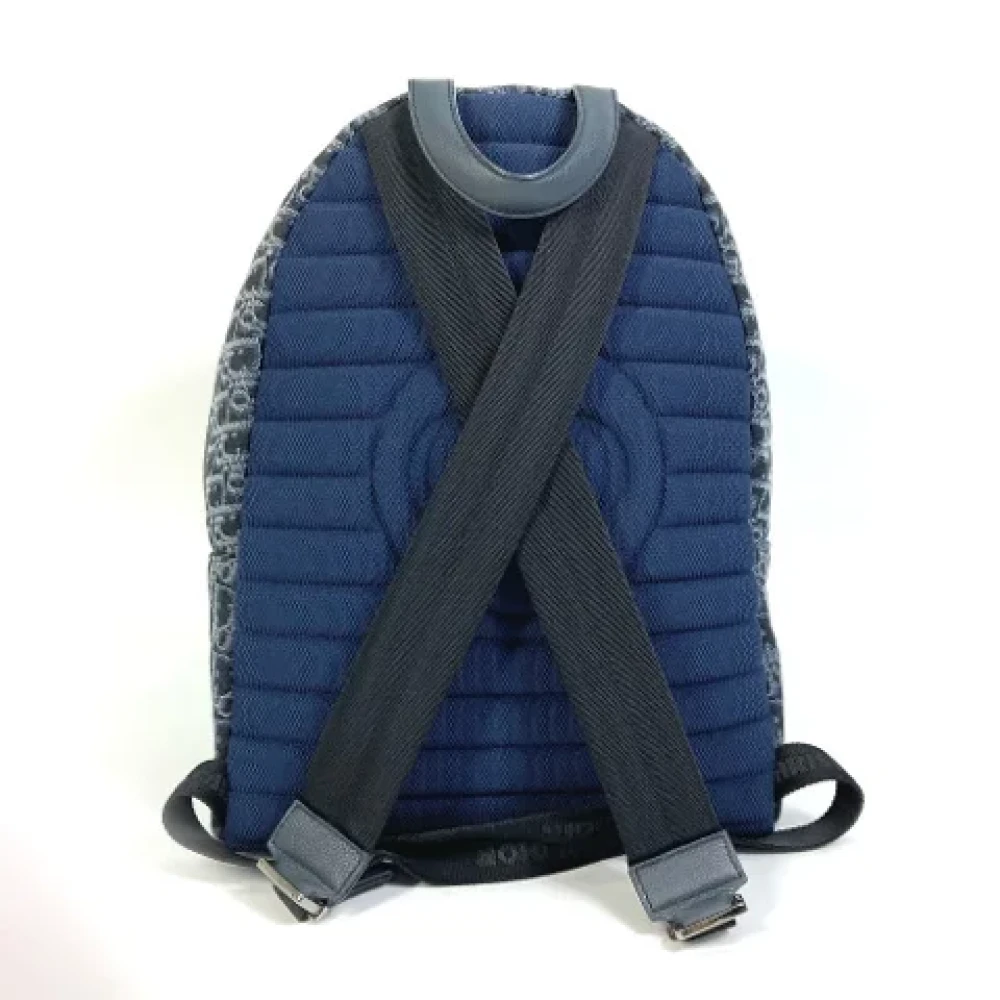 Dior Vintage Pre-owned Cotton dior-bags Blue Dames