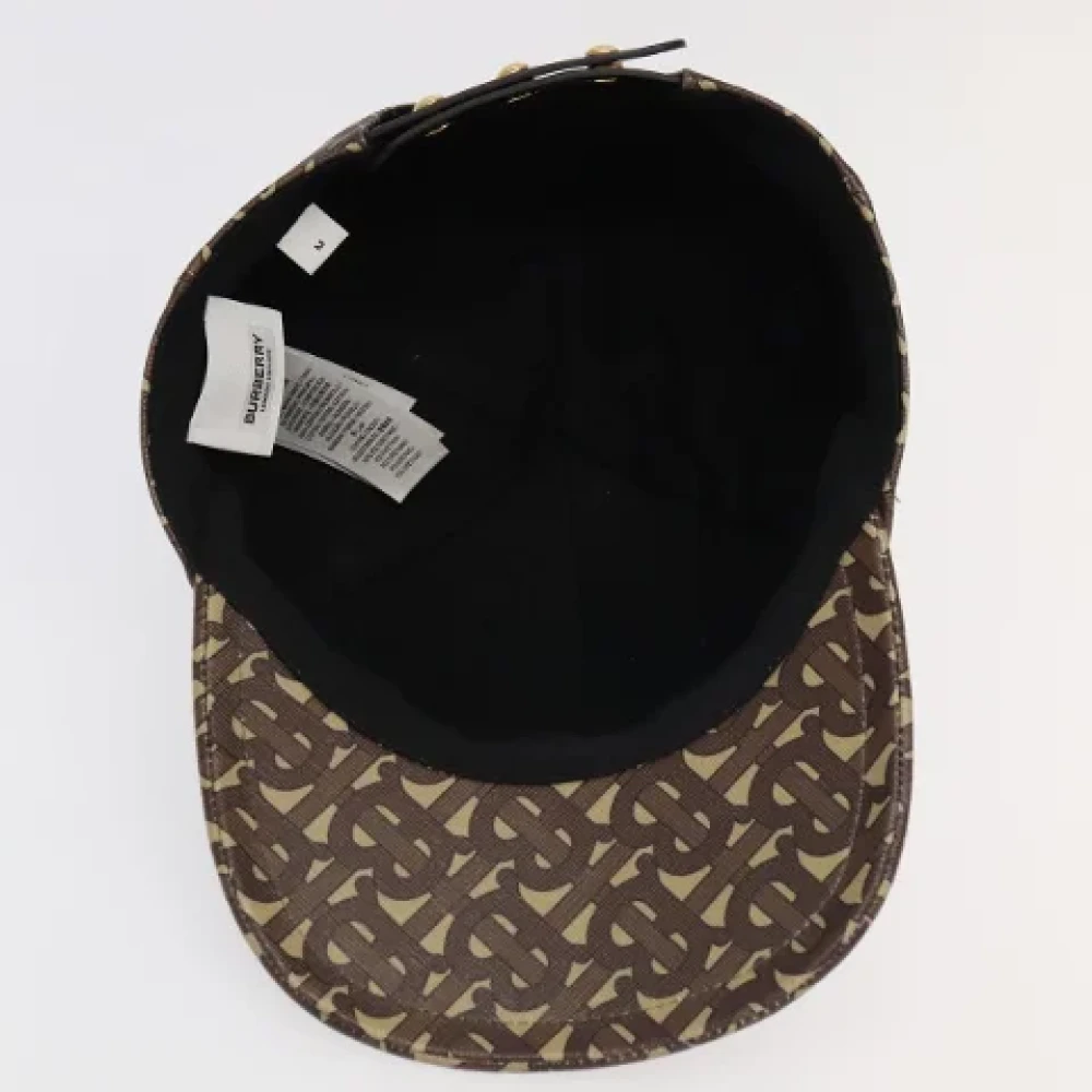 Burberry Vintage Pre-owned Leather hats Brown Dames