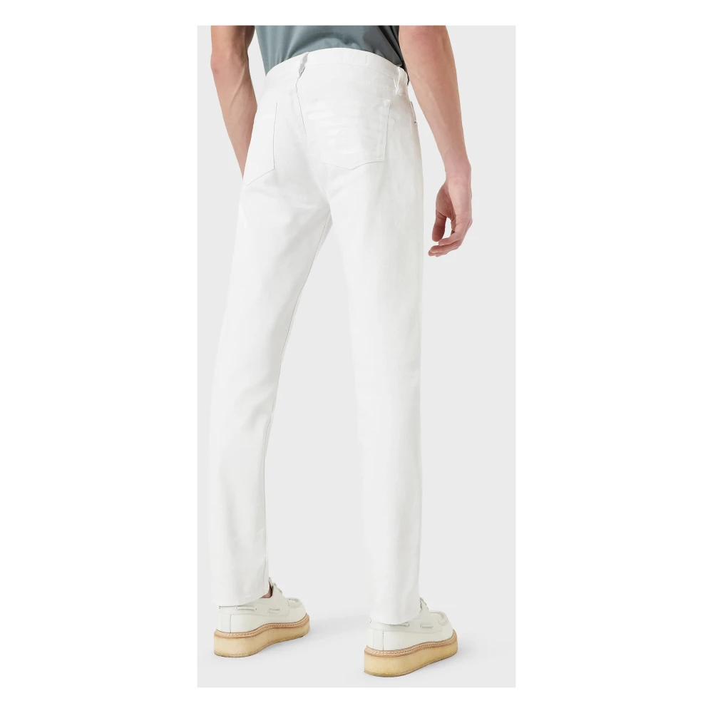 Emporio Armani Jeans White Heren