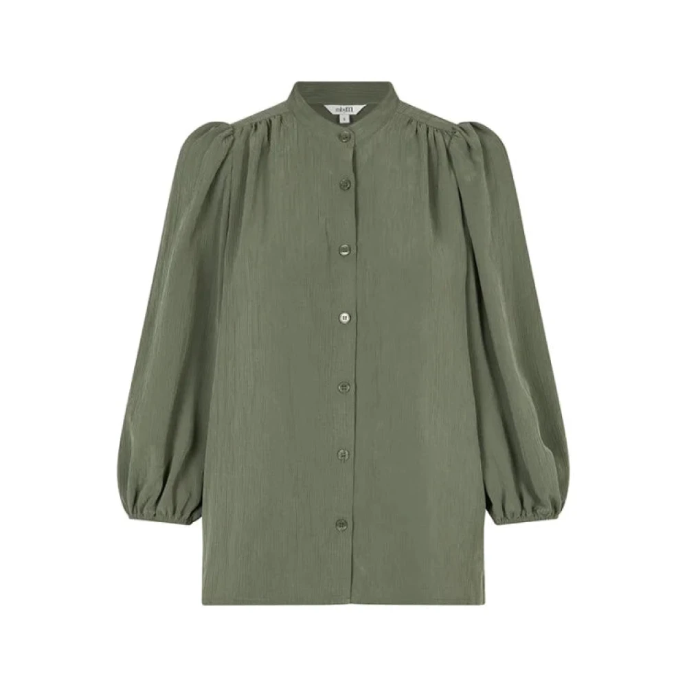 MbyM Stijlvolle Solstice Shirt in Mosstone Green Dames