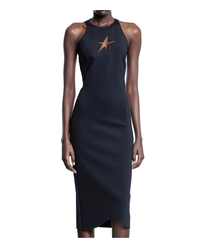 robe-longue-noire-avec-decoupe-etoile