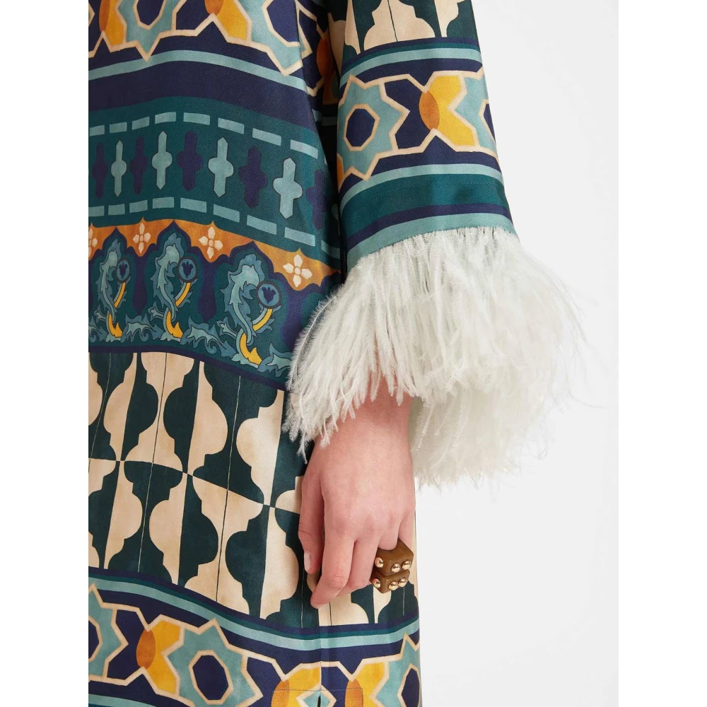 La DoubleJ Veren Kaftan Jurk Multicolor Dames