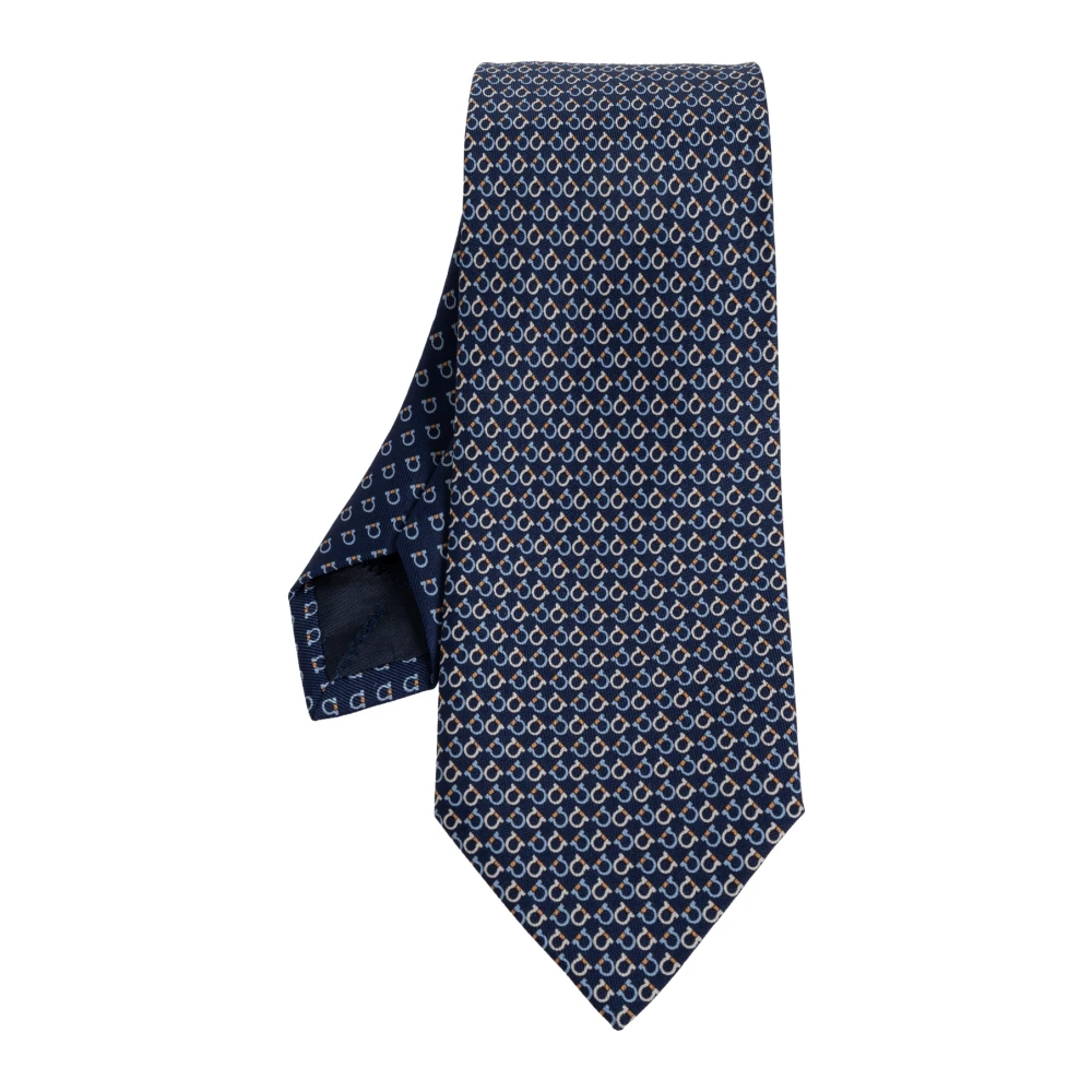 Ferragamo Uomo Blu Accessori, Taglia Unica, New,