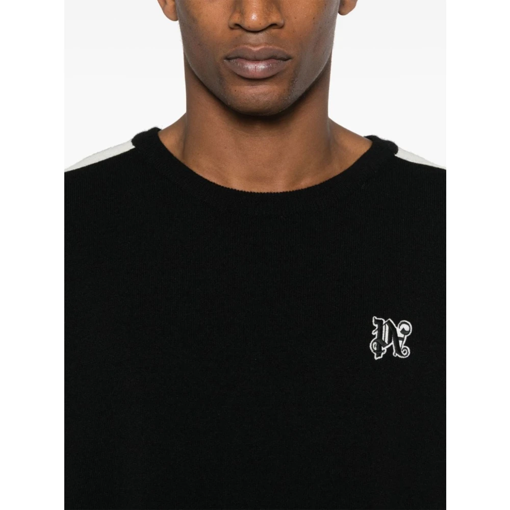 Palm Angels Trendy Sweater Selection Black Heren