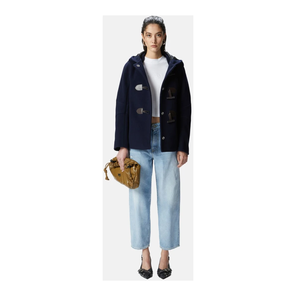 pinko Stijlvolle Broek voor Vrouwen Blue Dames