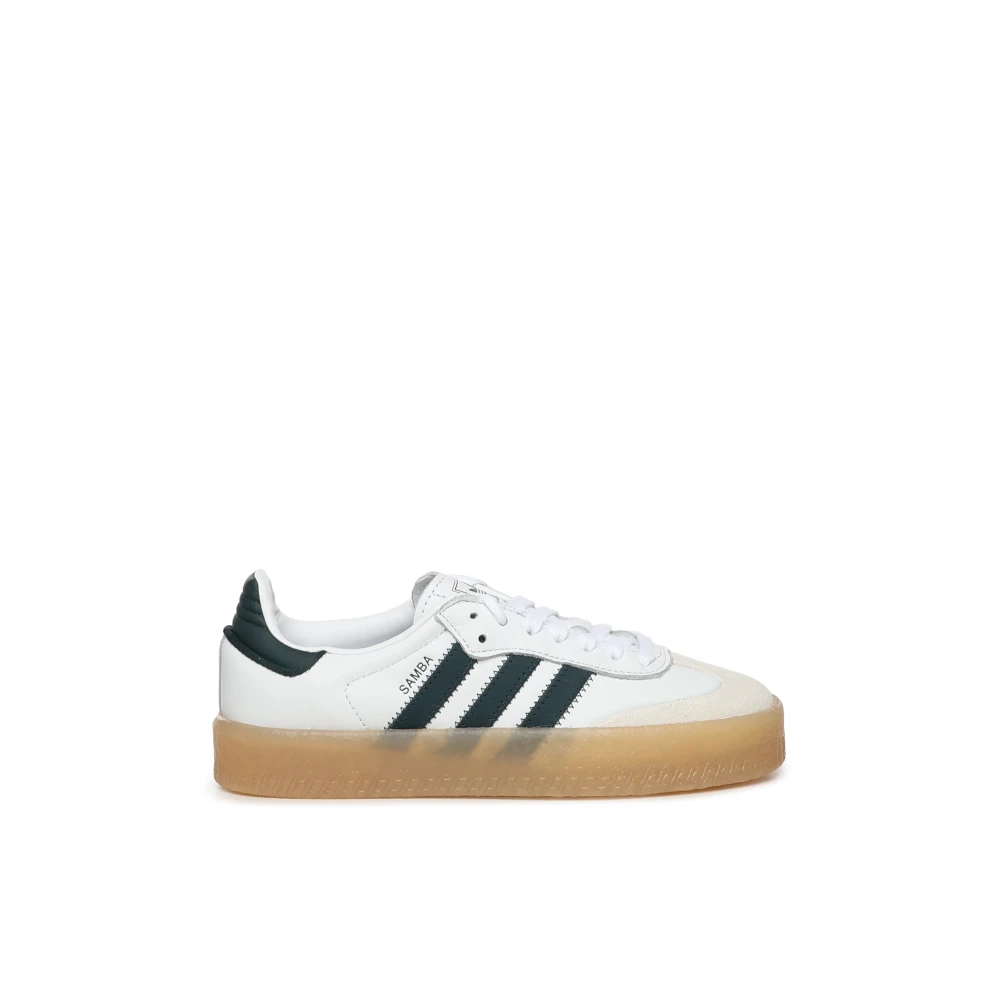 Adidas Originals Women's White Sambae Trainers - Sneakers - 7 Uk - Shoes