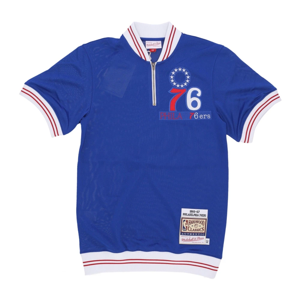 Mitchell & Ness NBA Schietshirt 1966 Philadelphia 76ers Blue Heren