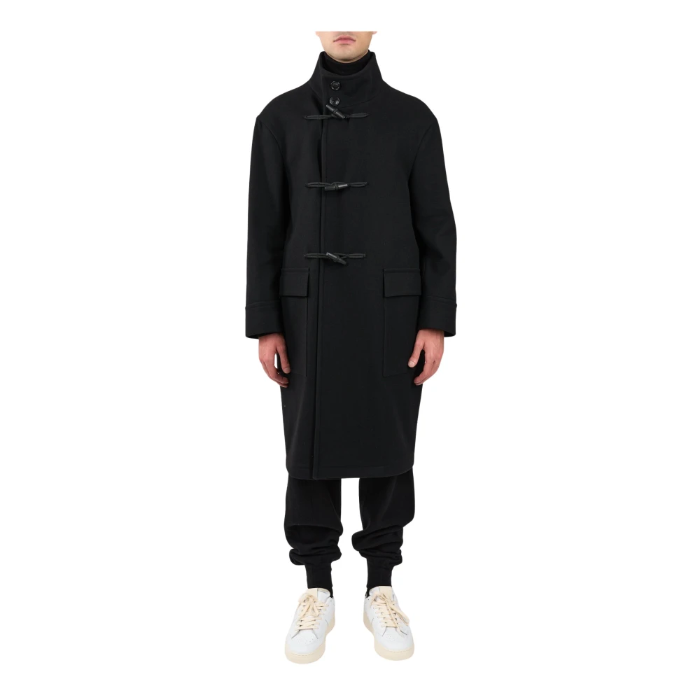 Tagliatore Montgomery van wol Black Heren