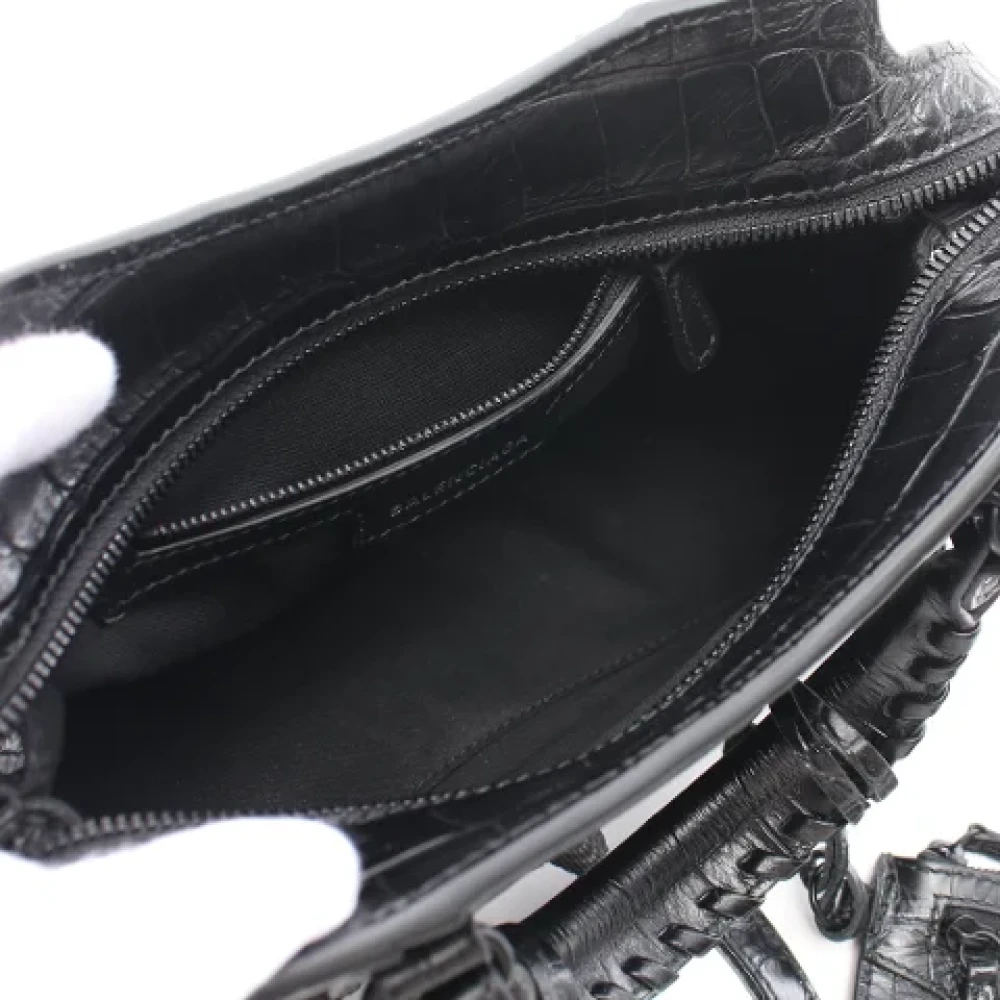 Balenciaga Vintage Pre-owned Leather balenciaga-bags Black Dames