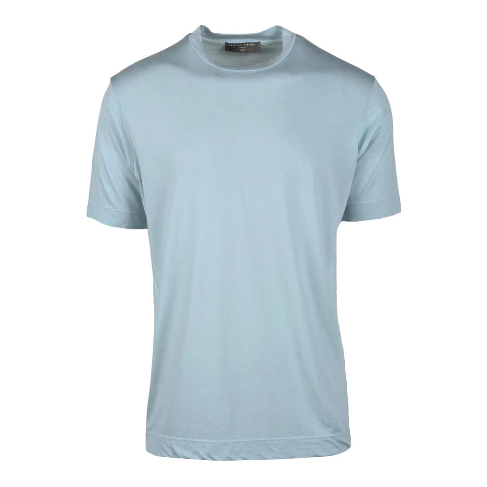 Daniele Fiesoli Cupro Katoen T-shirt Beige Heren