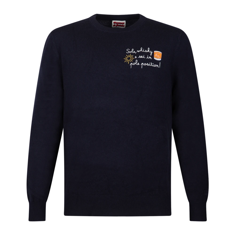 MC2 Saint Barth Zwarte Trui Koningin Nacht Black