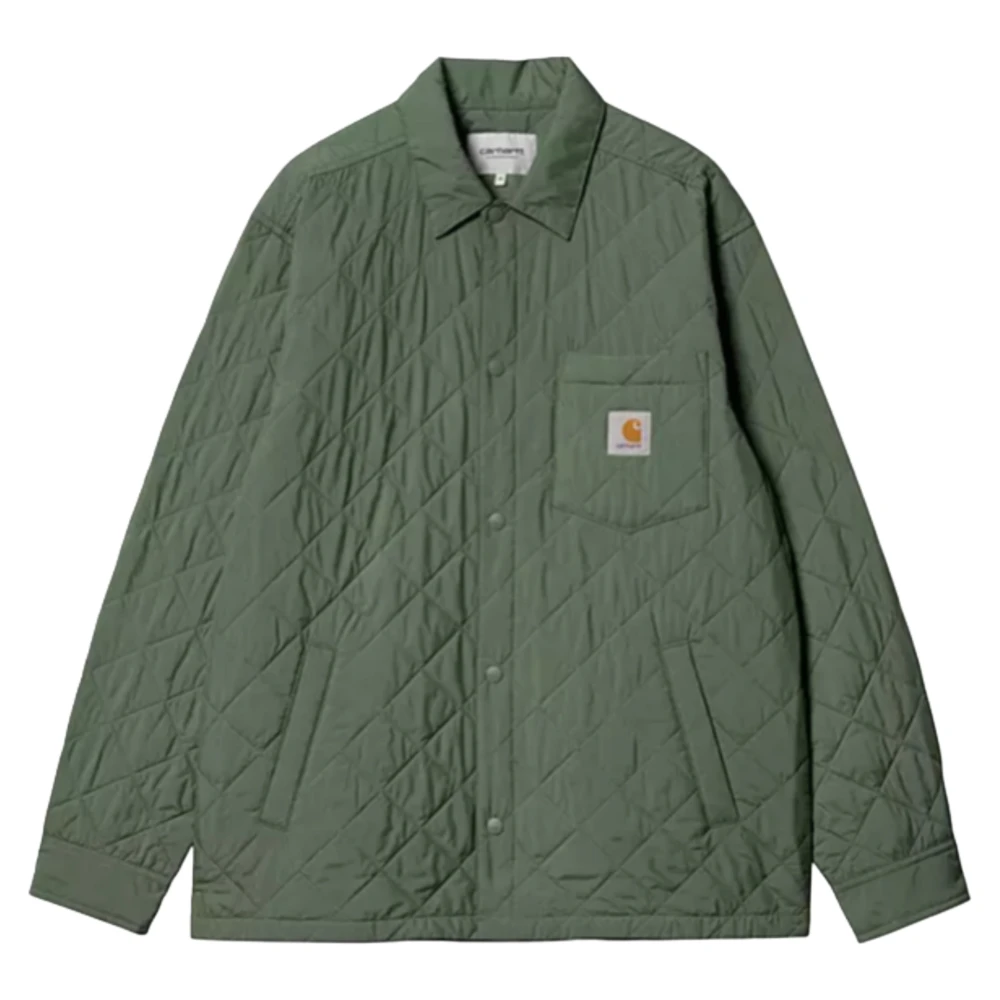 Carhartt WIP Gewatteerd Shirtjack Eendengroen Green Heren