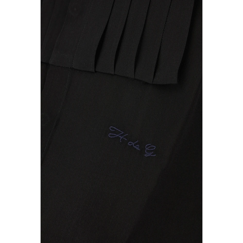 Givenchy Zijden overhemd Black Heren