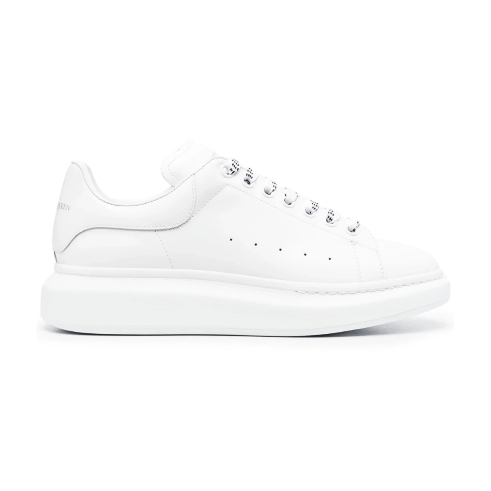 Alexander Mcqueen Men's White Sneakers, 7 Uk, Slippers
