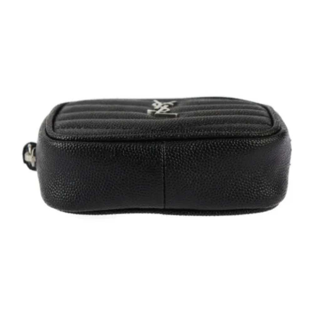 Yves Saint Laurent Vintage Pre-owned Fabric shoulder-bags Black Dames