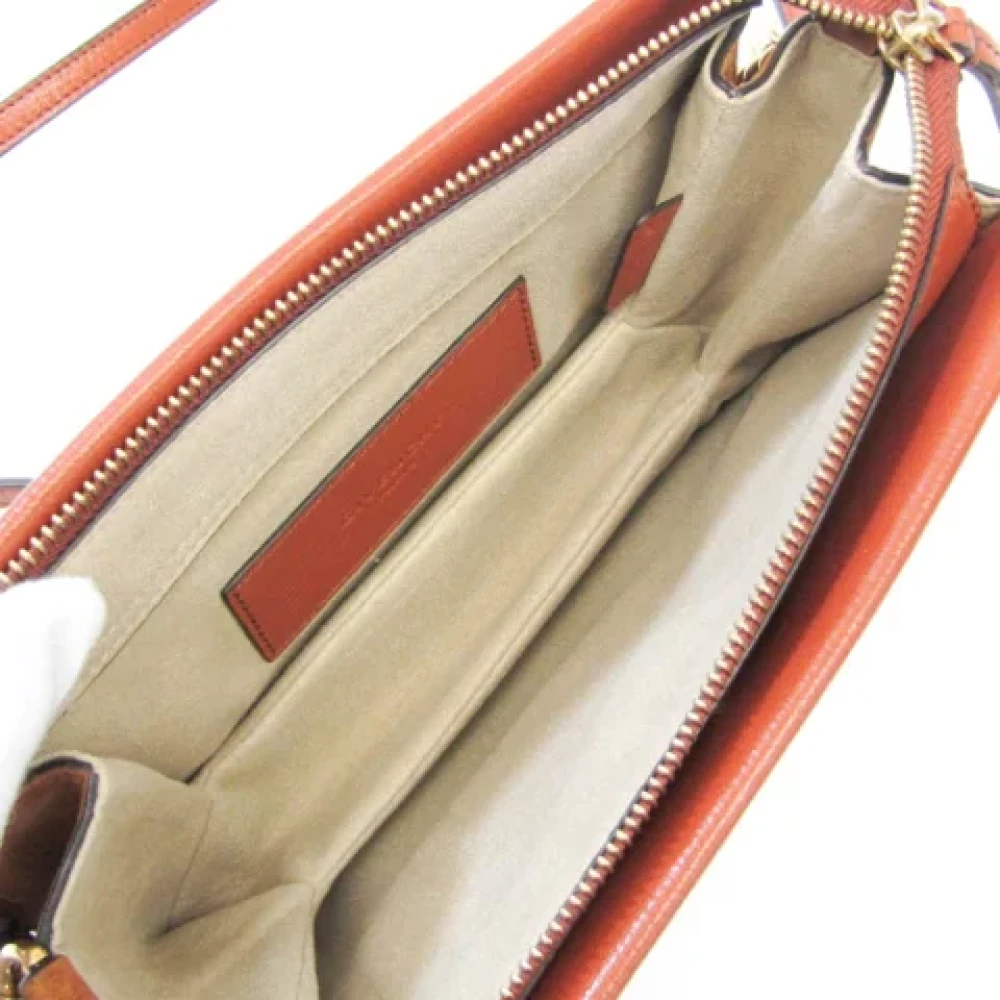 Givenchy Pre-owned Leather shoulder-bags Brown Dames