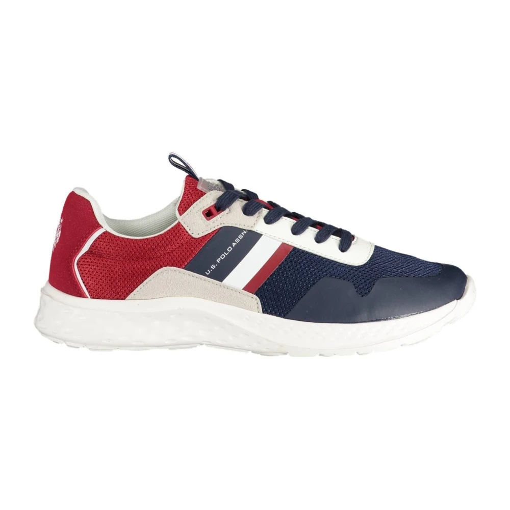 U.s. Polo Assn. Men's Blue Polyester Sneakers
