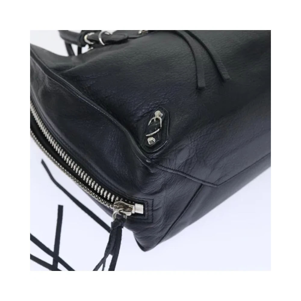 Balenciaga Vintage Pre-owned Leather handbags Black Dames