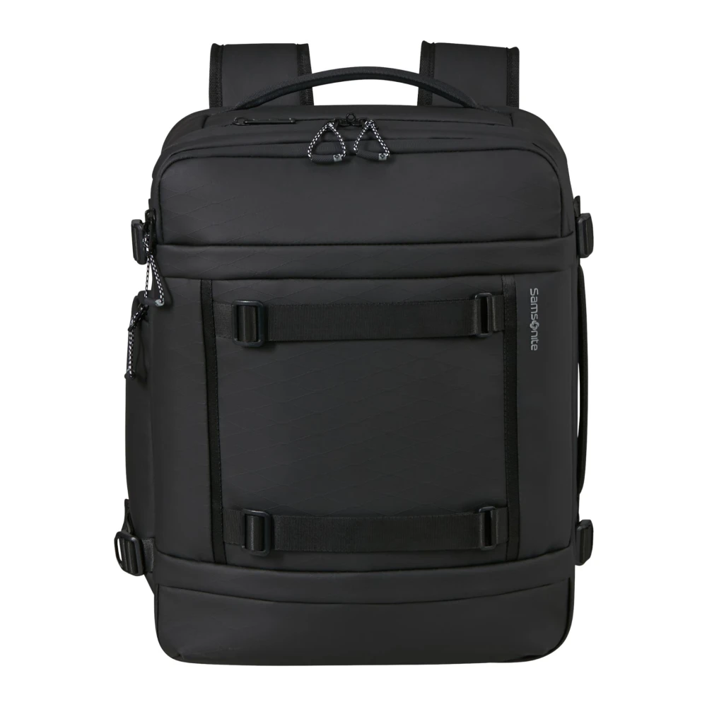 American Tourister Black Cabin Pack Underseat Backpack S - Unisex - Backpacks - One Size - Bags