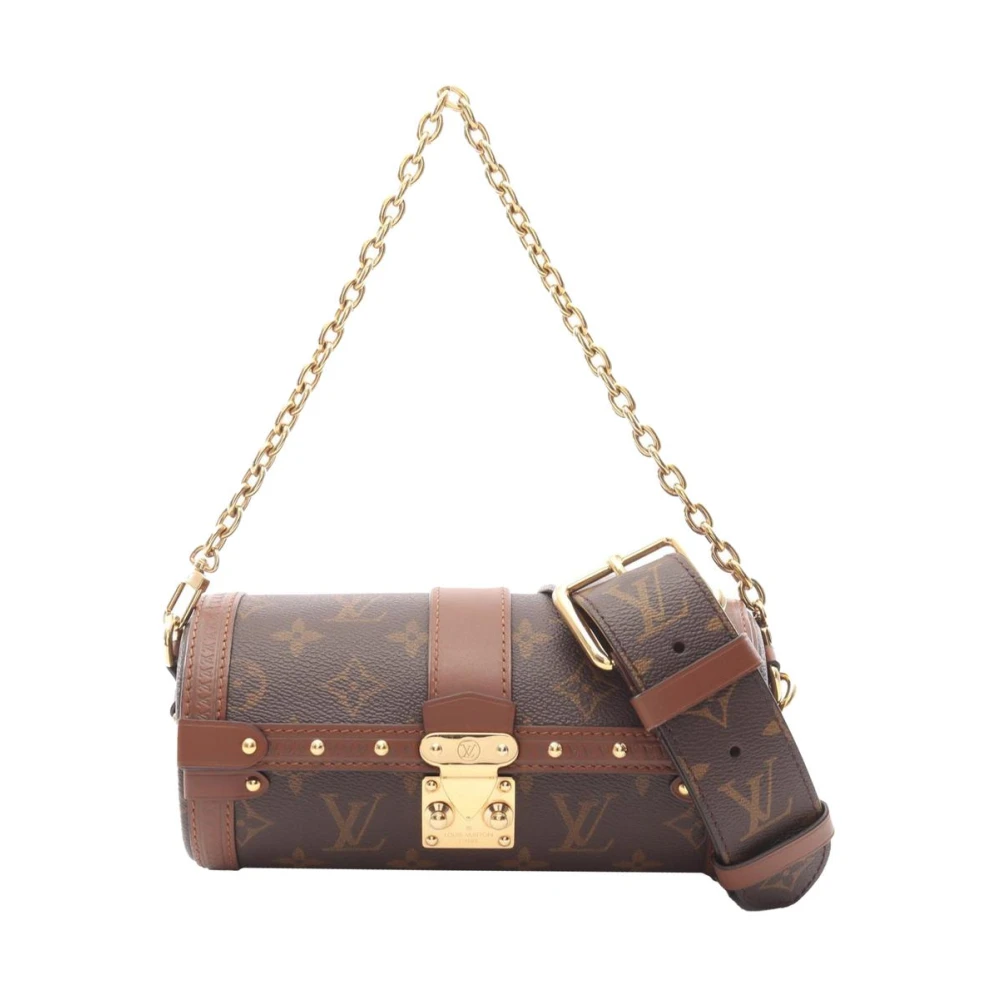 Louis Vuitton Vintage Women's Brown Pre-Owned Vintage Monogram Trunk Bag