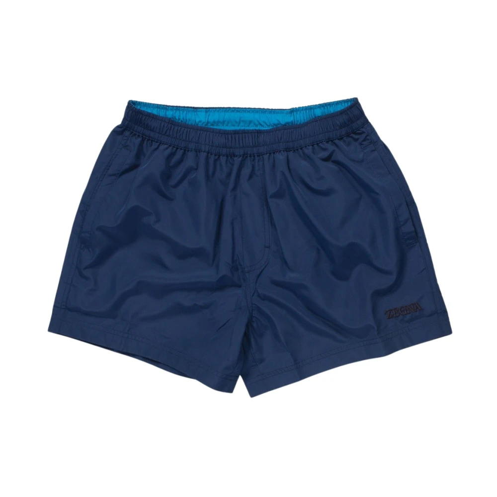 Ermenegildo Zegna Opvouwbare zwembroek Blue Heren