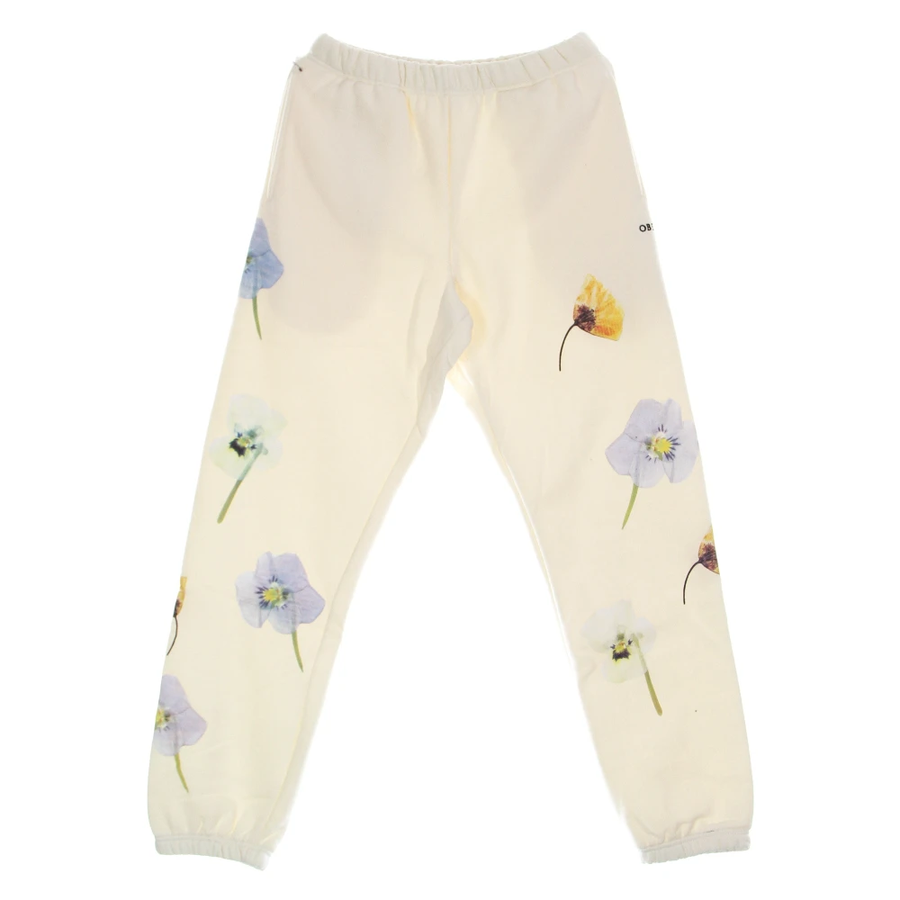 Obey Specialty Fleece Sweatpant Lange Broek Beige Heren