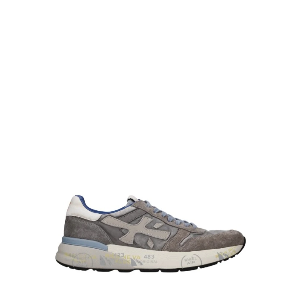 Premiata Men's Gray Sneakers, 6 Uk, Mick 7247