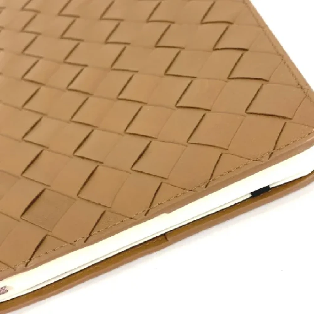 Bottega Veneta Vintage Pre-owned Leather wallets Brown Dames