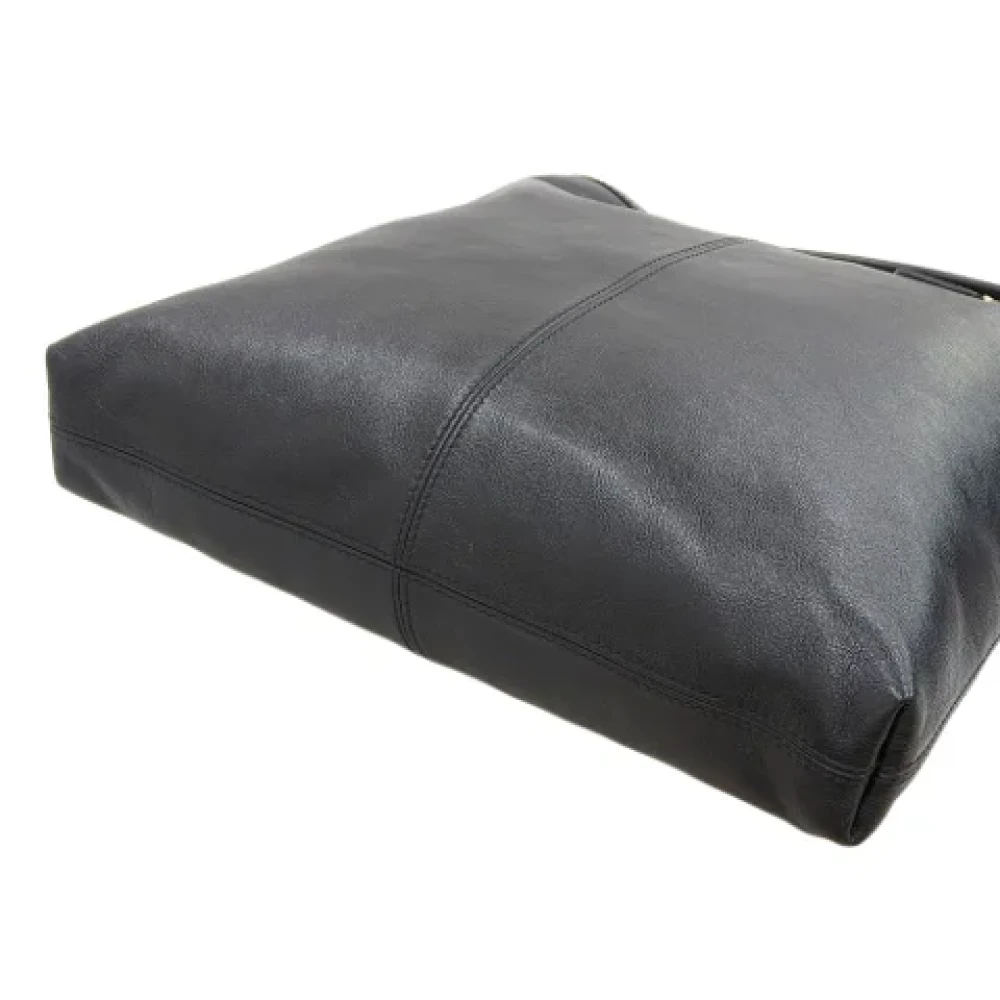Gucci Vintage Pre-owned Leather totes Black Dames